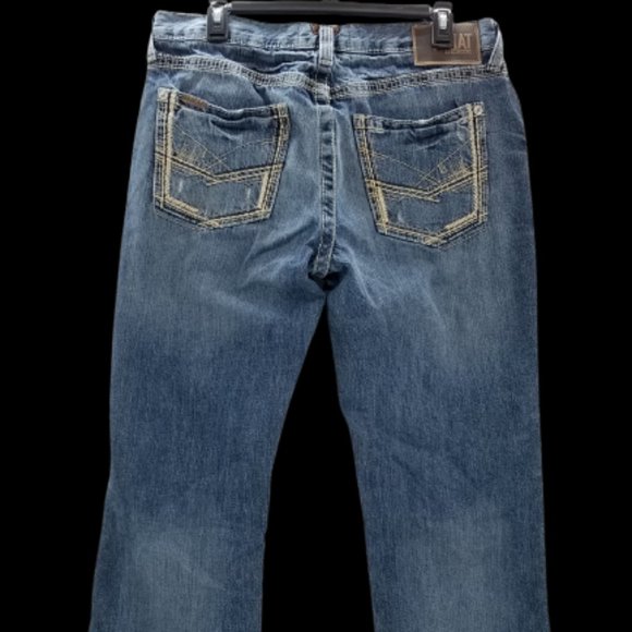 Ariat Other - Ariat Jeans Mens 34x30 Blue Straight Fit Straight Leg M5 Western Cowboy